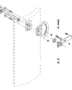 Extension kit for ventilation flap manual D370-920